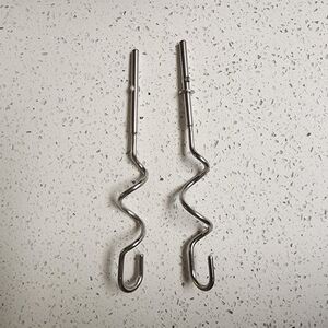 Sunbeam Stainless Steel Dough Hooks (Pair) - Silver
